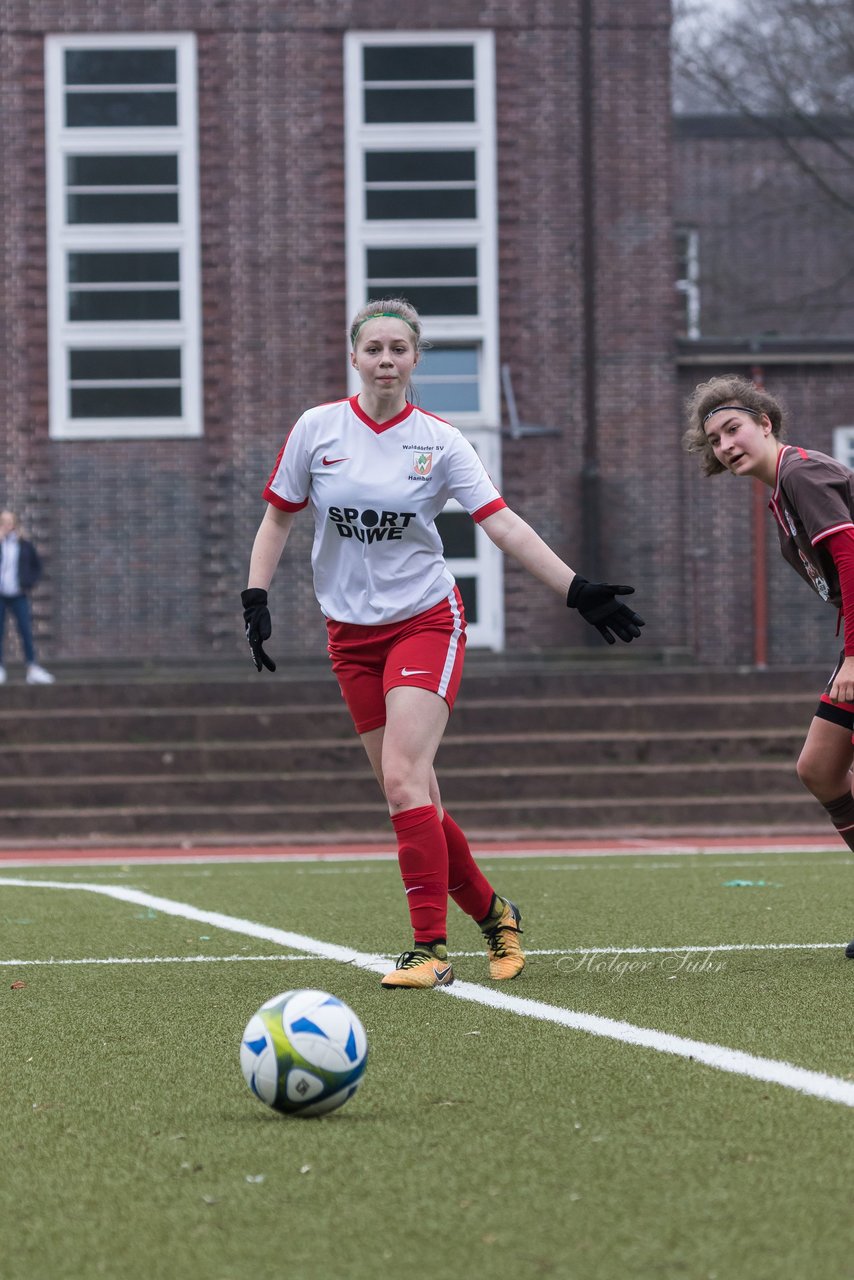 Bild 340 - B-Juniorinnen Walddoerfer - St.Pauli : Ergebnis: 4:1